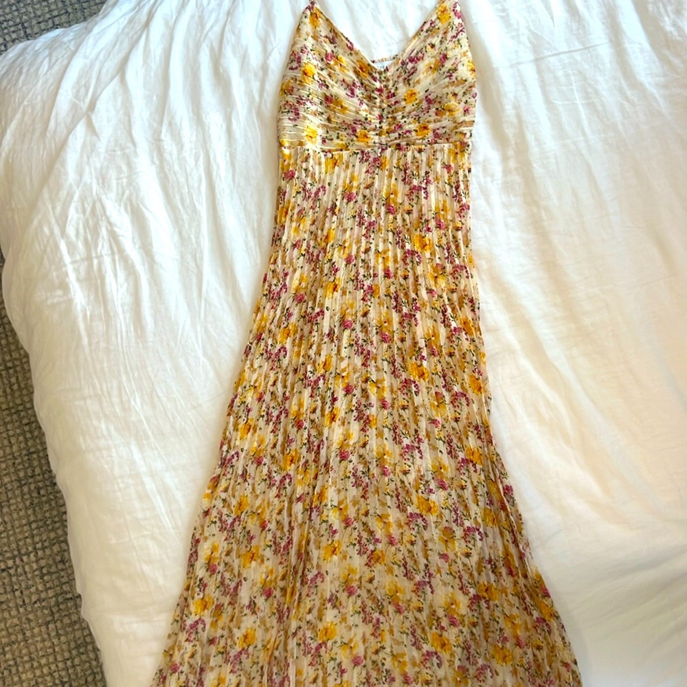 LucyParis, Small Floral Maxi dress